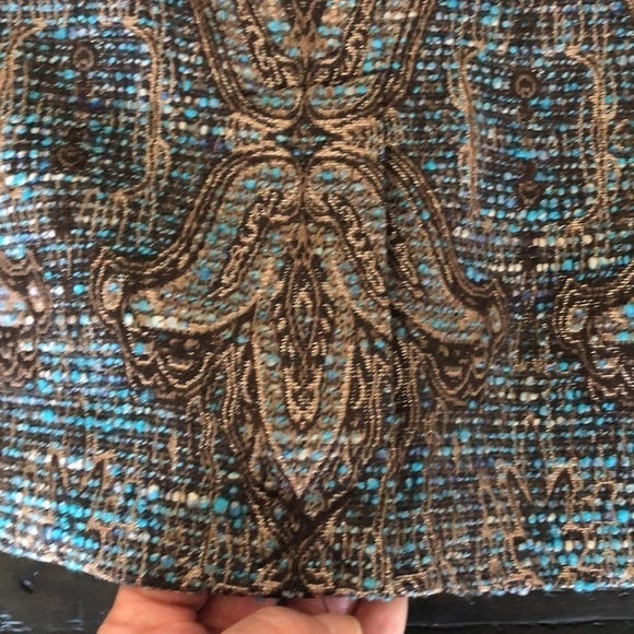 NEW VTG Harve Benard Tapestry Long Sleeve Y2K Career Suit Blazer Size 10P Jacket - Picture 11 of 16